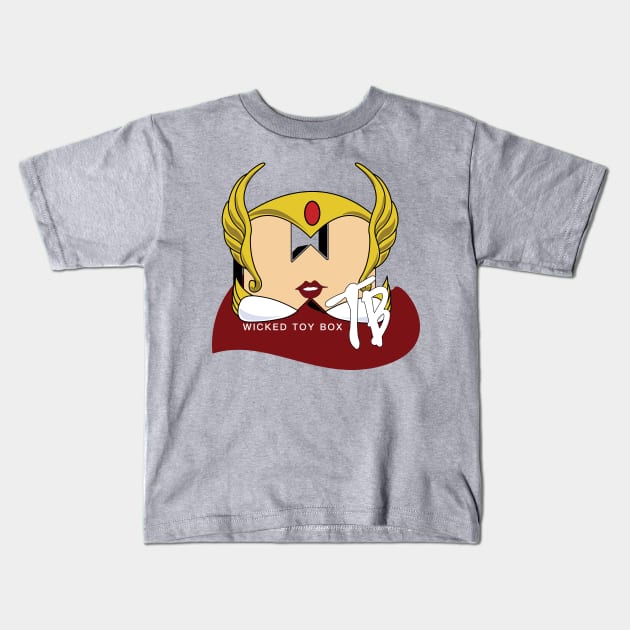 WTB She-Ra Kids T-Shirt by Wicked Toy Box
